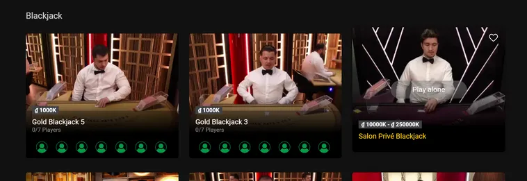 Blackjack Tại VaoBet Trải Nghiệm Sòng Bài Đẳng Cấp Với Cơ Hội Thắng Lớn