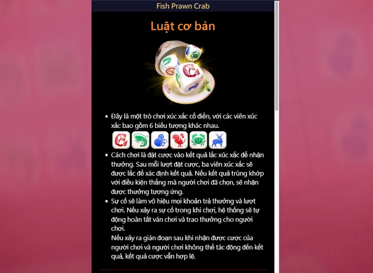 Tôm Cua Cá Live Tại VaoBet Trò Chơi Chiến Thuật Đỉnh Cao Cho Mọi Game Thủ Việt