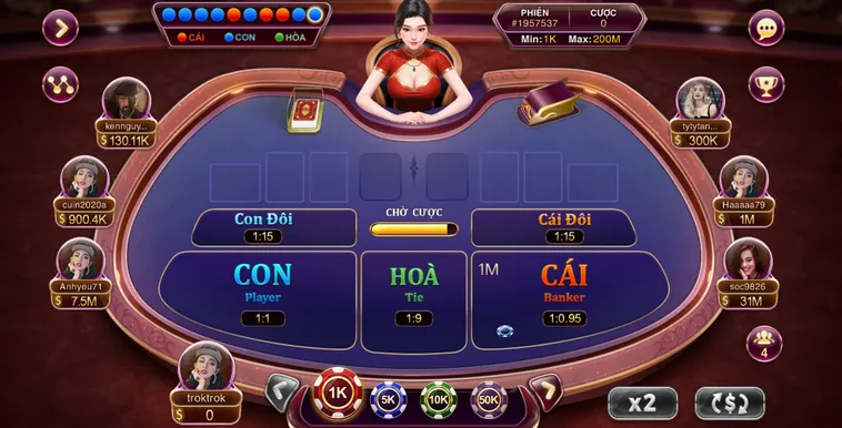 Hướng Dẫn Chơi Table Game Baccarat Kim Tài Tại VaoBet Thắng Lớn Mỗi Ngày