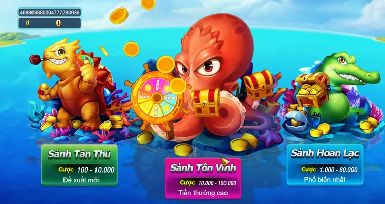 Bắn Cá Mega Fishing Tại VaoBet Đấu Trường Săn Thưởng Đại Dương Đỉnh Cao