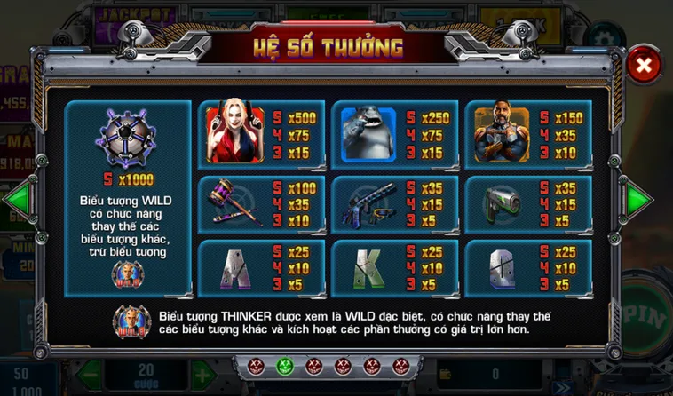 Chinh Phục Siêu Phẩm Slot Game Suicide Squad Tại Vaobet Đỉnh Cao