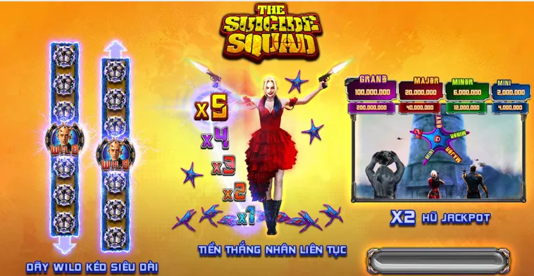 Chinh Phục Siêu Phẩm Slot Game Suicide Squad Tại Vaobet Đỉnh Cao