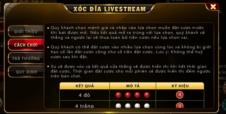 Trải Nghiệm Đỉnh Cao Với Sảnh Xóc Đĩa Live Tại VaoBet Uy Tín Hàng Đầu